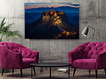 Obraz Civita di Bagnoregio Taliansko 1738